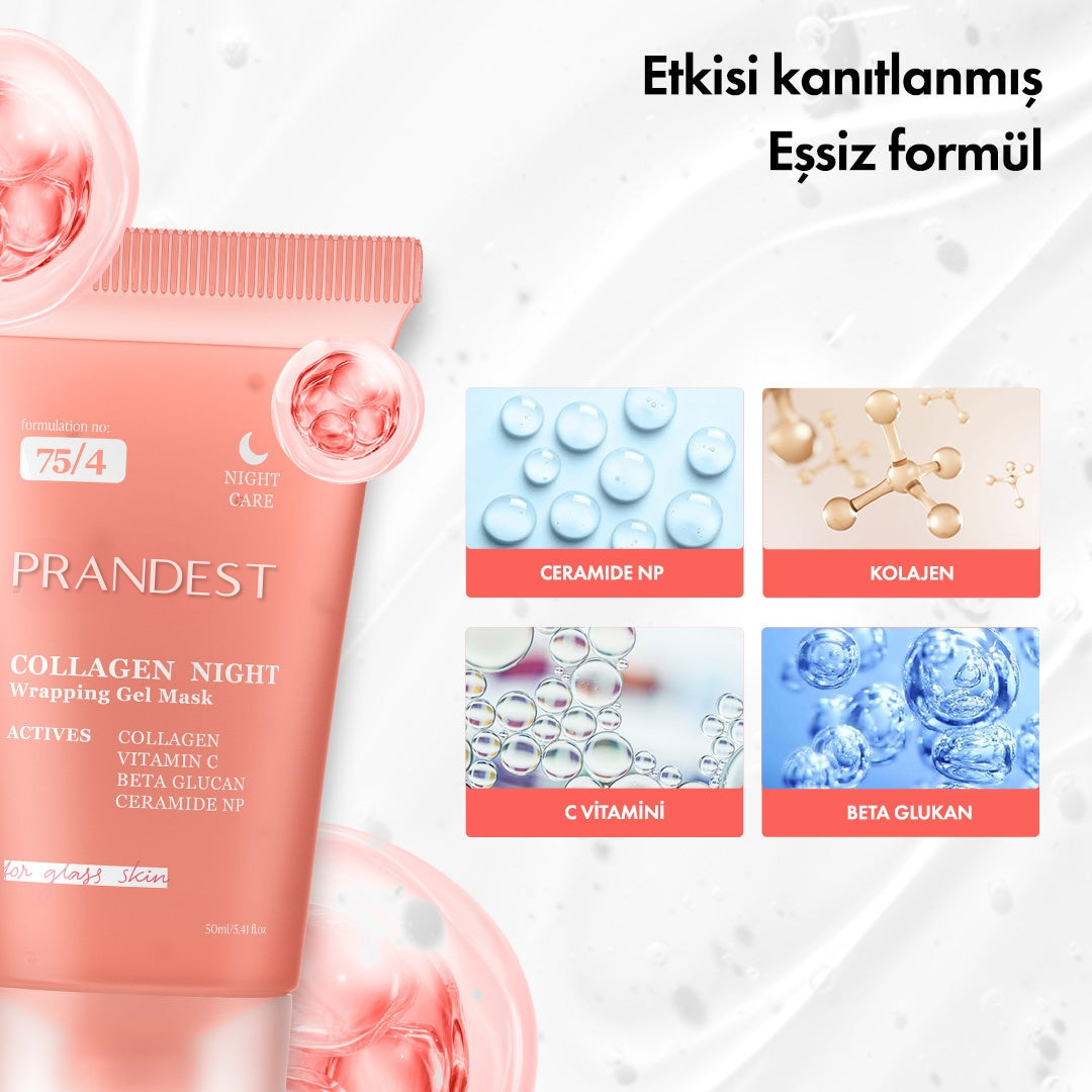 Collagen Night™ Soyulabilir Kolajen Maske