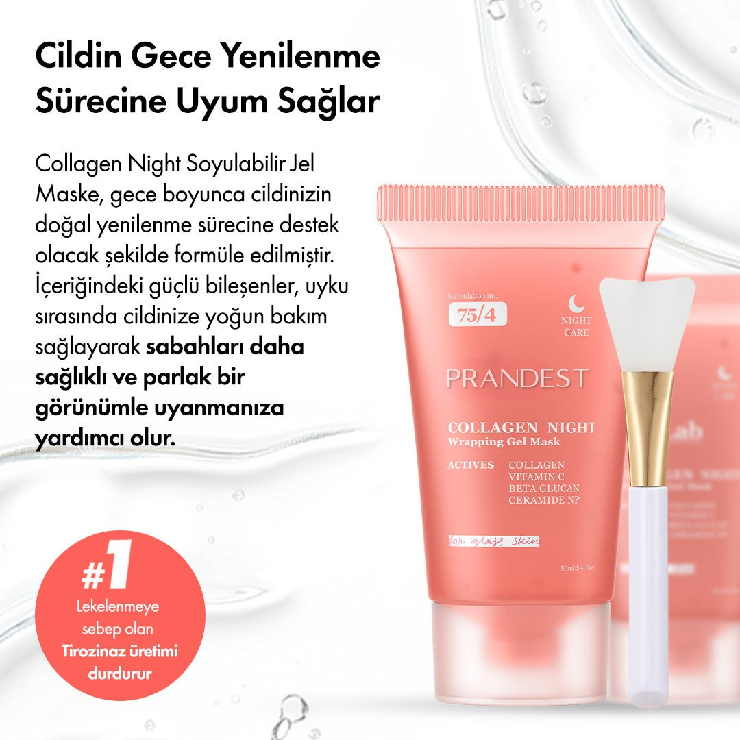 Collagen Night™ Soyulabilir Kolajen Maske